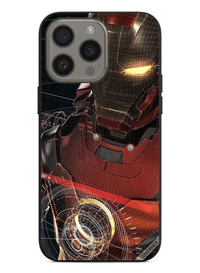 Covernex Protective Case Cover For Apple iPhone 15 Pro Inspire Iron man - Image 1