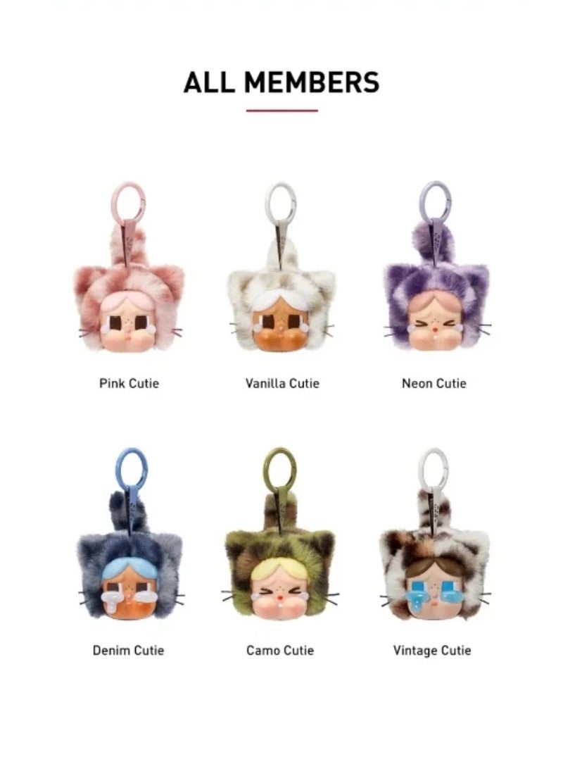 كراي بيبي CRY BABY Leopard Cat Series Blind Box Vinyl Keychain Blind Box(High quality version) - Image 3