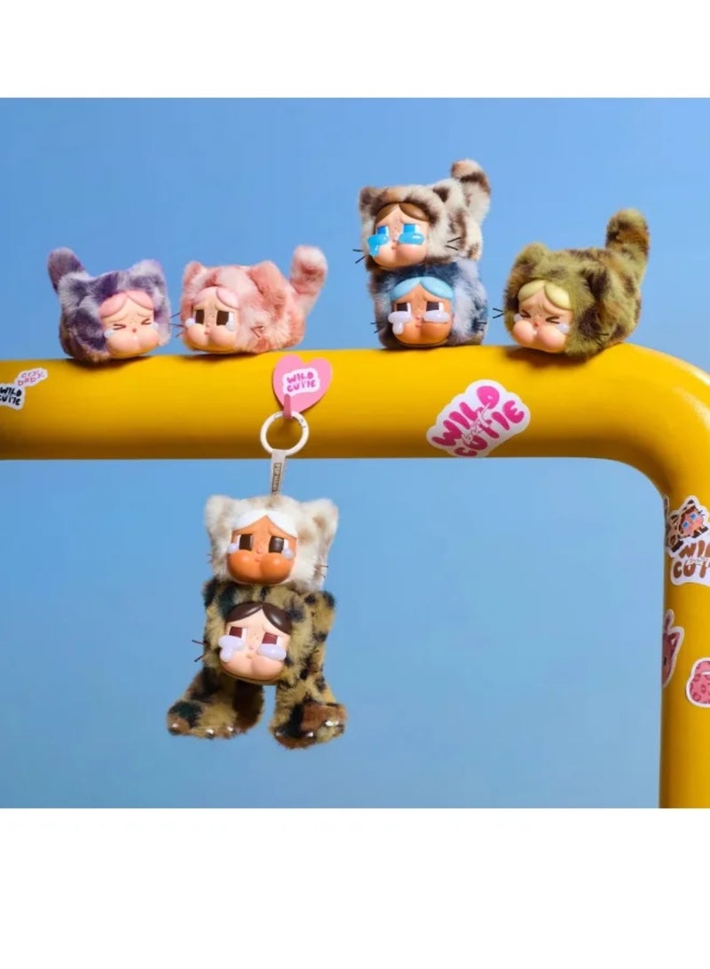 كراي بيبي CRY BABY Leopard Cat Series Blind Box Vinyl Keychain Blind Box(High quality version) - Image 4