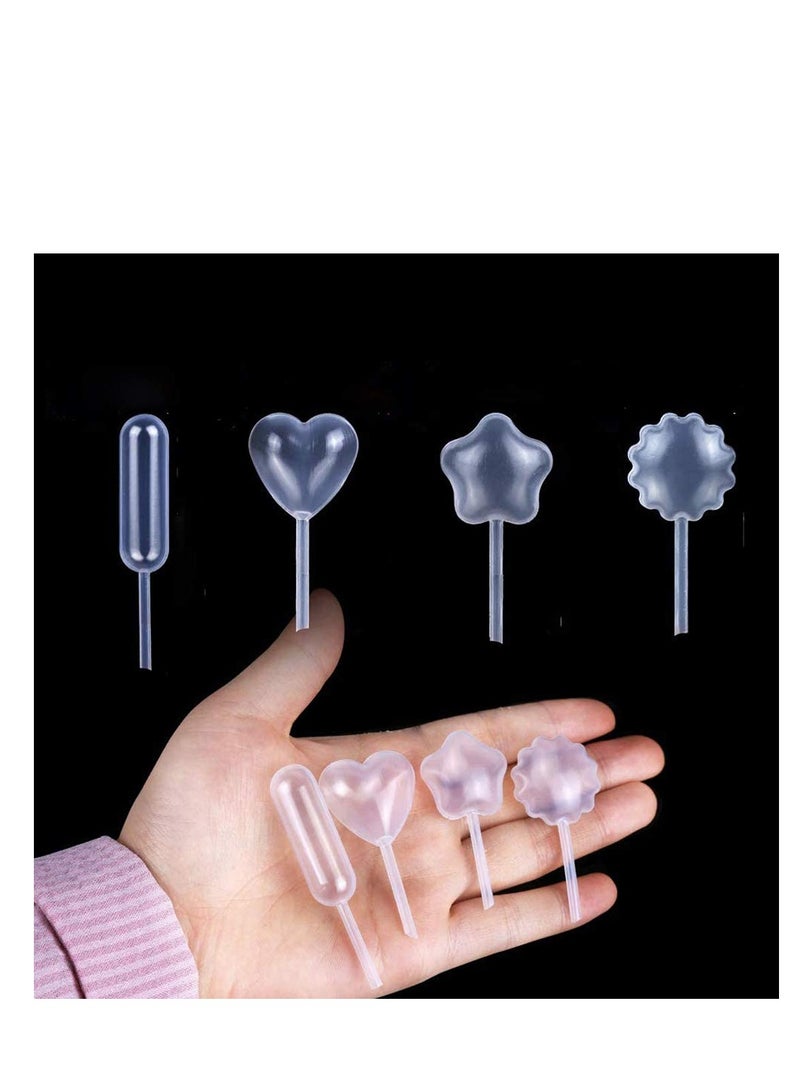 200pcs 4ml Cupcake Pipettes Mini Disposable Transfer Pipettes Squeeze Dropper Liquid Injector Pipettes for Jam Strawberries Cupcake Chocolate Birthday Party and Holiday Decoration - Image 2