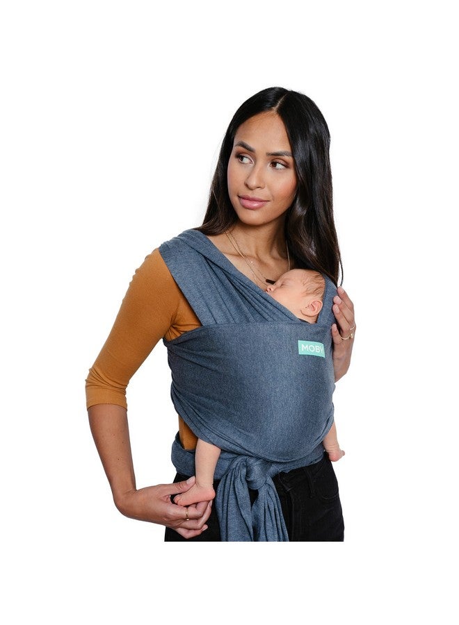 Moby Wrap Evolution Baby Carrier, Denim Color
