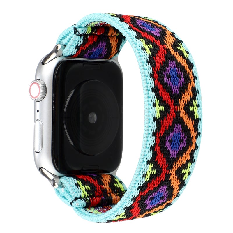 erorex Nylon Watch Band For Apple Watch Series 7 41Mm / 6 & Se & 5 & 4 40Mm / 3 & 2 & 1 38Mm(18) - Image 1