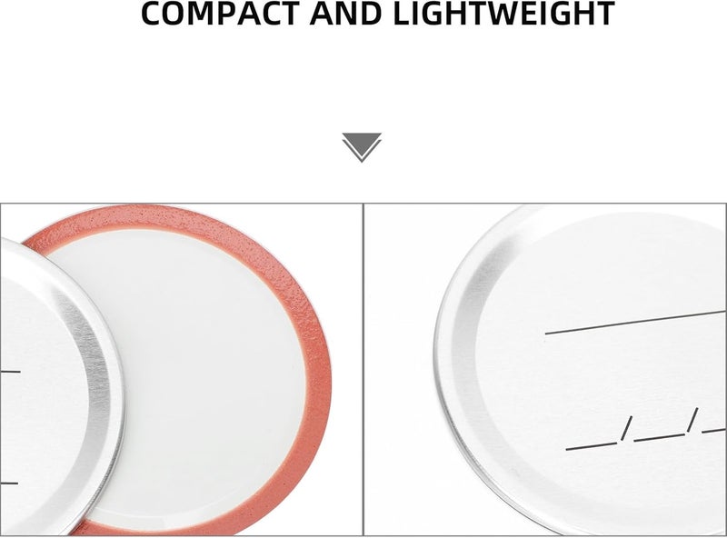 20pcs 70mm Mason Jar Tin Lids Sealing Can Caps Silver Metal Airtight Storage Covers for Canning and Preservation - Image 3