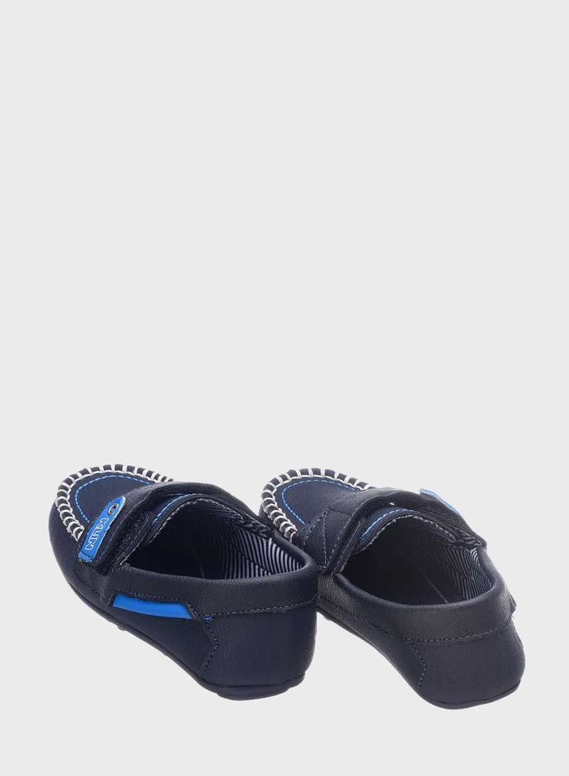 Klin Kids Velcro Loafers
