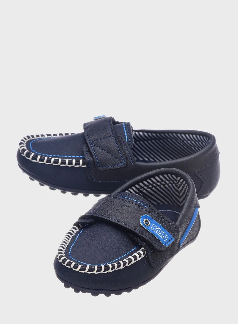 Klin Kids Velcro Loafers