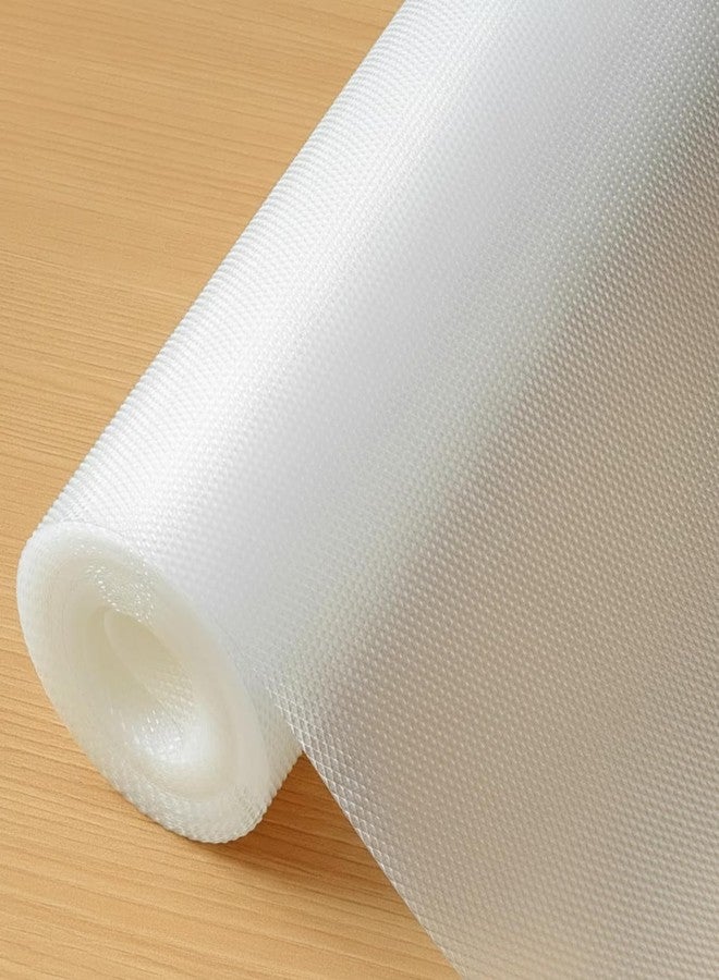 PulGos Waterproof, Washable & Reusable Anti Slip Mat (45 cm * 300 cm) - Shelf Liner for Kitchen Shelves, Fridge Liners & Drawer Mats | Non Adhesive Plastic Sheet | Cupboard Cover for Home & Office - Image 1