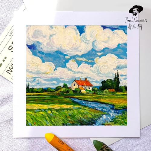 Paul Rubens Oil Pastels Set - 72 Vibrant Colors, Ultra-Soft and Creamy Texture, Easy to Blend for Artists and Beginners - Bullet Head Design for Drawing, Painting, Sketching - Image 3