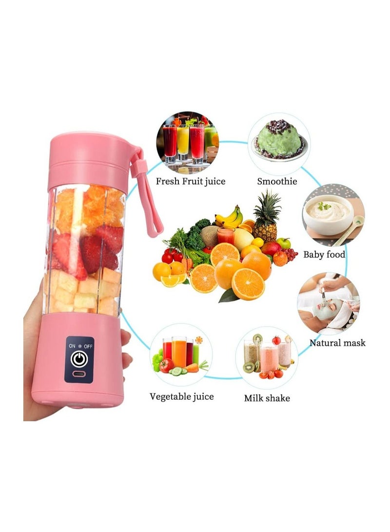 Portable Blender Cup,Electric USB Juicer Blender,Mini Blender Portable Blender For Shakes and Smoothies, Juice - Image 3
