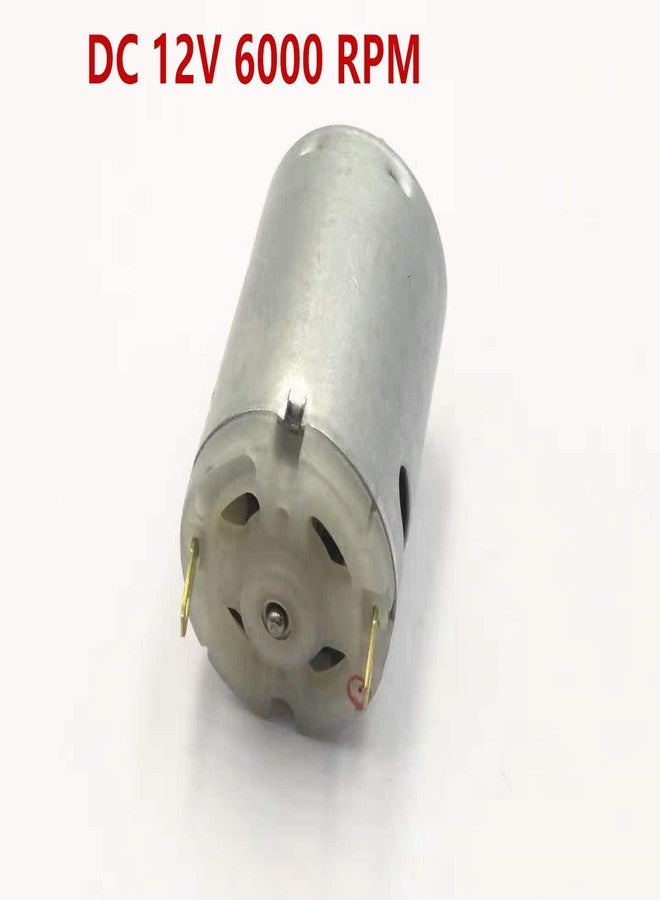 XJSXZC DC 12V 6000 RPM Small Motor High Speed Motor for DIY Hobby Toy Cars Remote Control 1 Pcs - Image 3