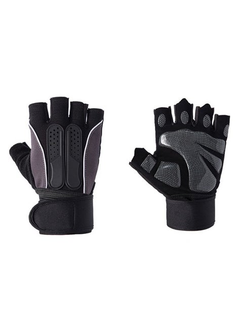 1 Pair Training Exercise Weight Lifting Half Gloves