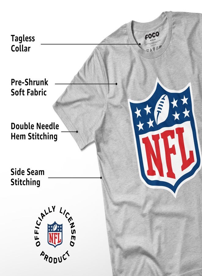 FOCO Minnesota Vikings NFL Mens Classic Arched Logo T-Shirt - Team Purple - L - Image 5