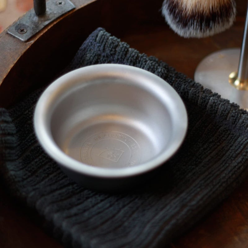Vikings Blade Luxury Shaving Soap Bowl, Sandblasted Steel for Fast, Thick Lather, Unbreakable, Tactile Texture, Great for Most Pucks & Soaps (GRAND Chairman, 3.55â€ Diameter) - Image 3