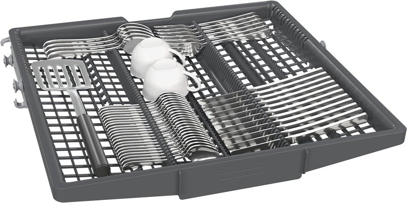 سيمنز غسالة صحون قائمة بذاتها Siemens SN23HB62MT 60 سم IQ500 مع اتصال منزلي، 14 إعداد للصحون، 6 برامج، سلال varioFlex، D، أسود - Image 4