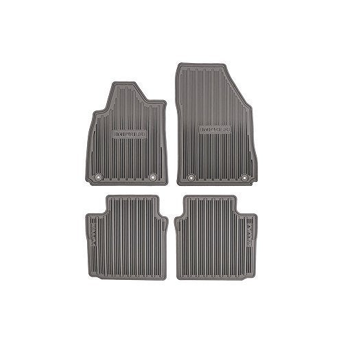GMC OEM New Front/Rear All Weather Floor Mats Titanium w/Logo 15-18 Impala 23238785 - Image 3