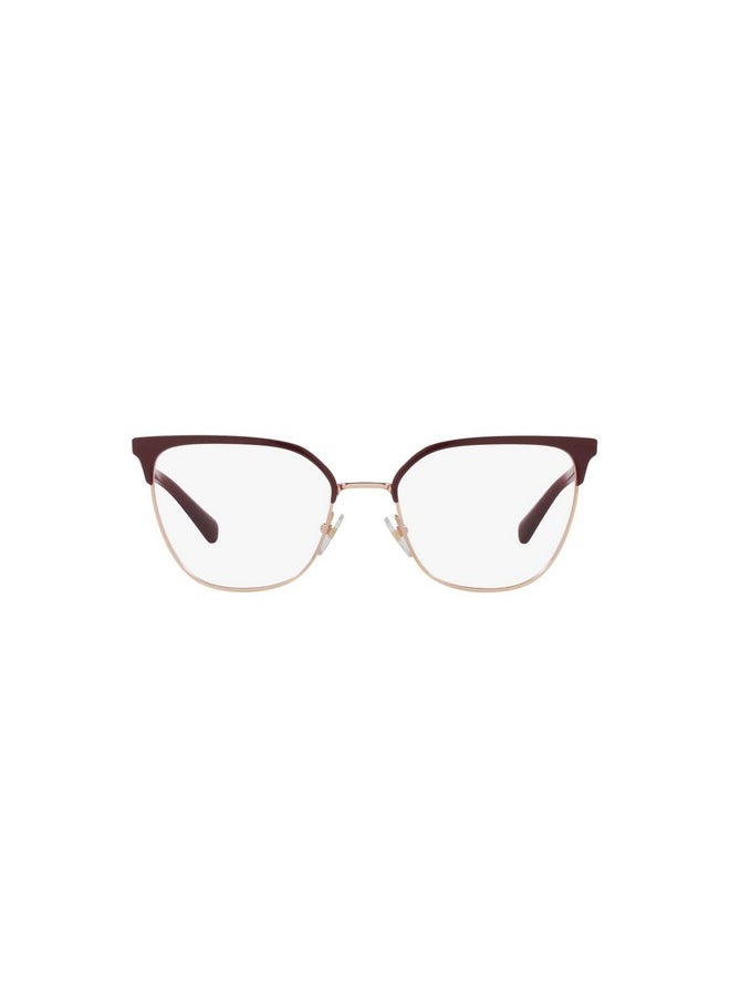 Vogue Eyewear Women'S Vo4249 Square Prescription Eyewear Frames, Top Bordeaux/Rose Gold/Demo Lens, 51 Mm  - Image 1