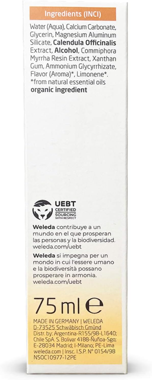 Weleda Calendula Toothpaste 75ml - Image 2