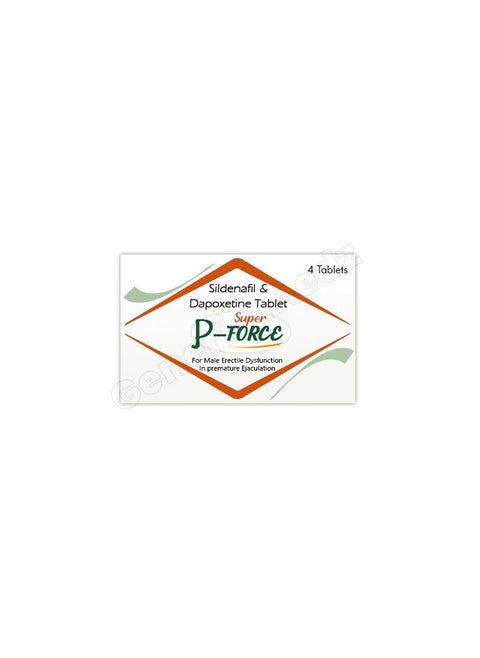 Super P Force Sildenafil Dapoxetine Tablet