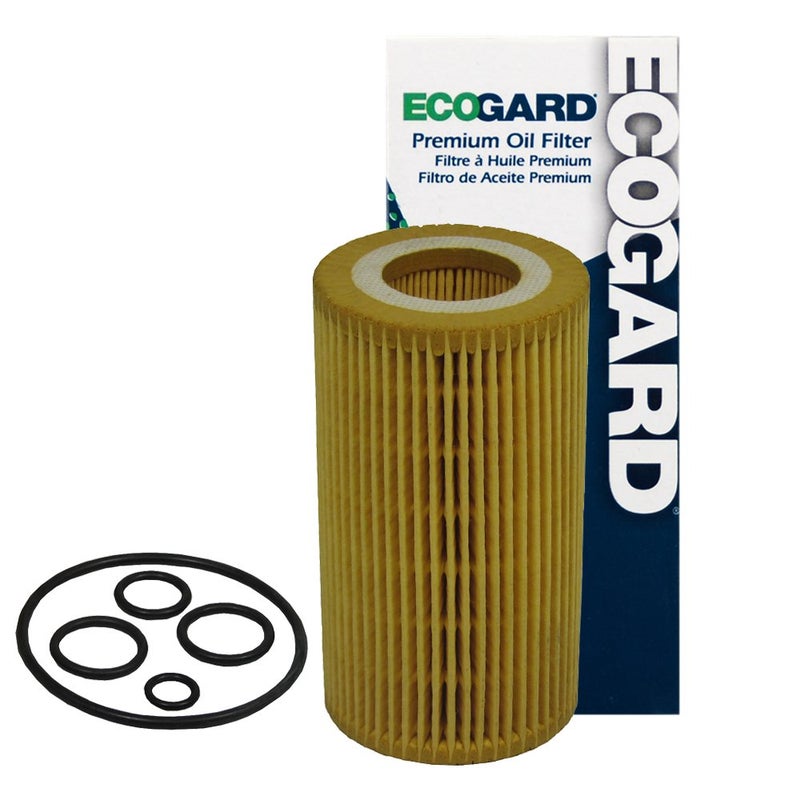 ECOGARD X5276 Premium Cartridge Engine Oil Filter for Conventional Oil Fits MercedesBenz E350 35L 20062011 C300 30L 20082012 E320 32L 19982005 ML350 35L 20062011 GLK350 35L 20102012