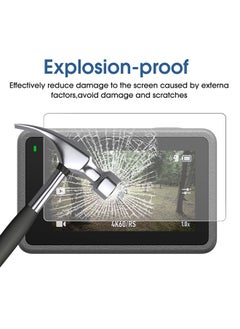 O Ozone (Pack of 2) Tempered Film for DJI Osmo Action 3 Screen Protector |9H Tempered Glass Screen Cover + Lens Protector for DJI Action 3 Camera Accessories  - Image 4