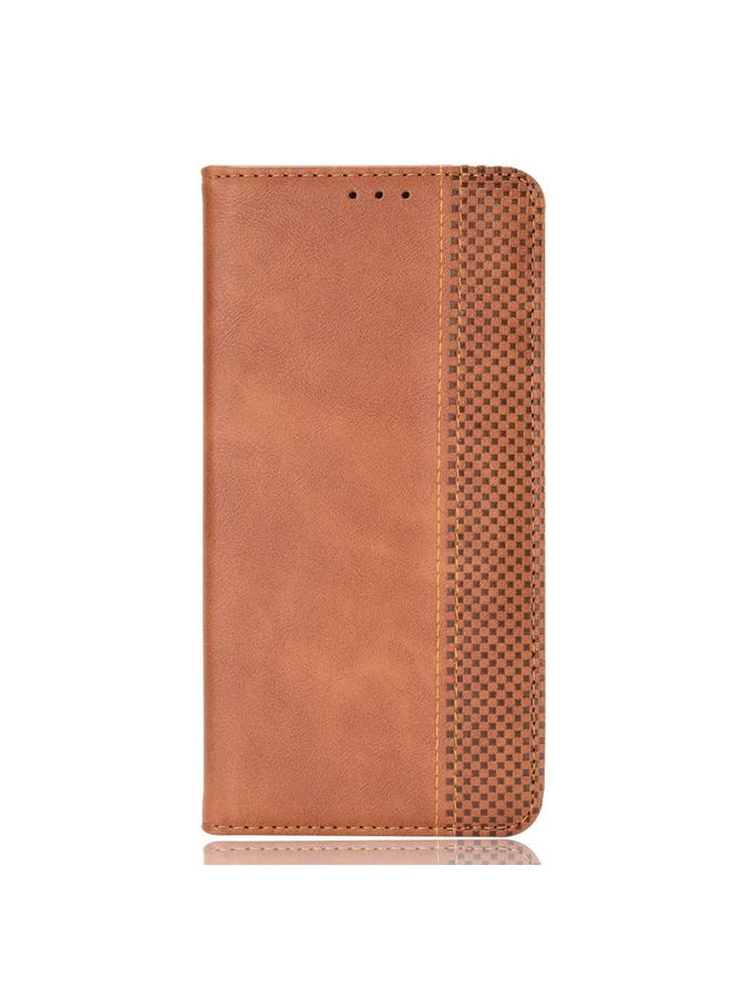 Zaboon Case For Doogee X98 Magnetic Buckle Retro Texture Leather Phone Case - Image 2