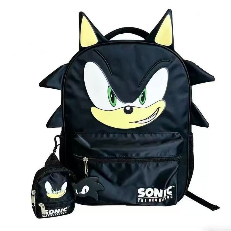 Sonic Backpack for Boys and Girls - 16 Inch, Adjustable Straps, Padded Back