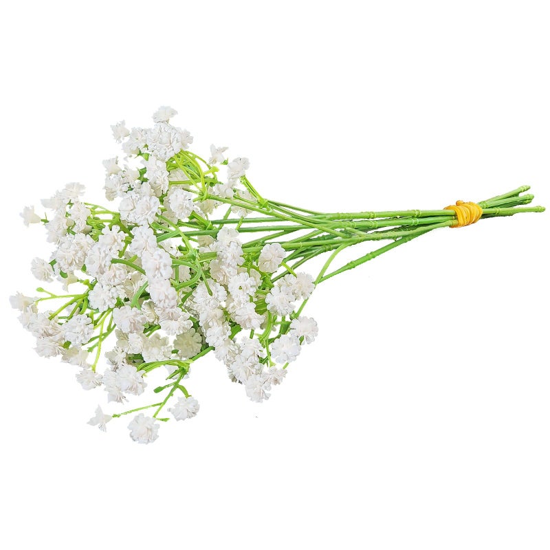 ABAJI Babys Breath Artificial Flowers Gypsophila Real Touch Flowers for Wedding Party Home Garden Decoration - Image 1