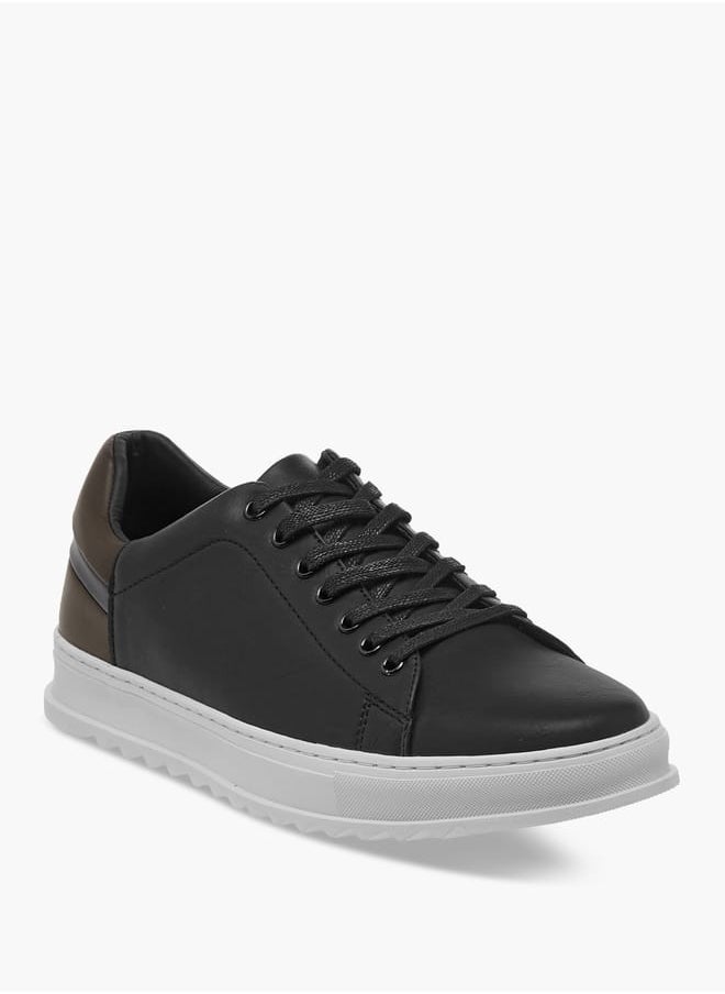 LBL by Shoexpress Men Solid Lace-Up Sneakers  - Image 2