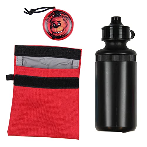 Bioworld Five Nights At Freddy's 16" Backpack Lunch Box Water Bottle Lunch Kit -5 Piece Set - Image 3