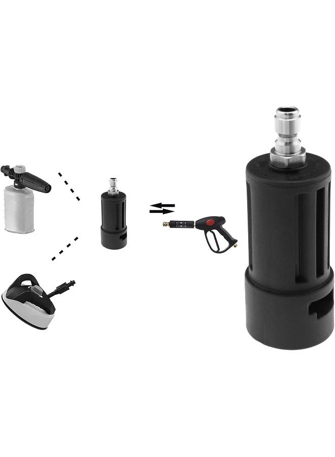 Create idea Pressure Washer Adapter 1/4 Inch Quick Connect Compatible With Karcher K2 K3 K4 K5 K6 K7 Compatible With Stanley Slp Pressure Washers  - Image 3