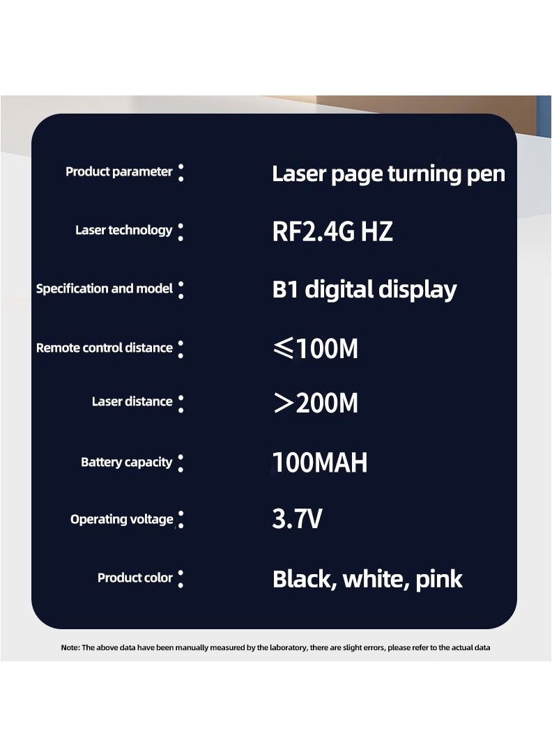 Generic - Professional LED Digital Display Power Point pointer with safety pouch - Image 1