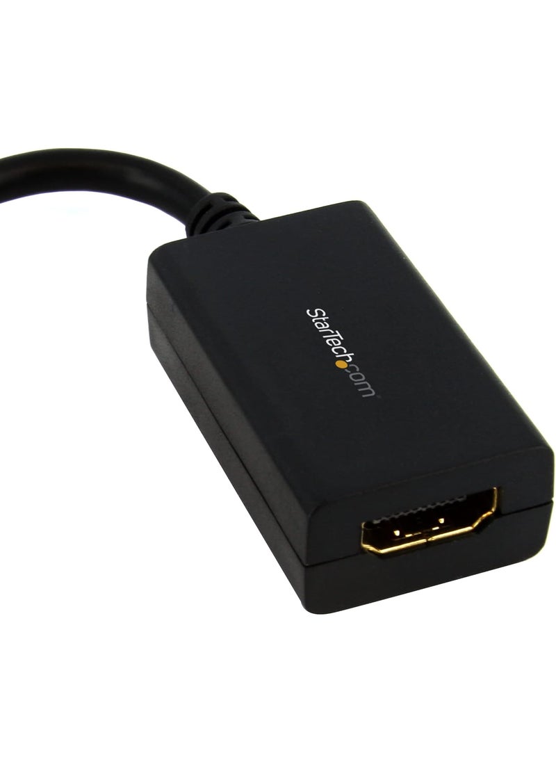 StarTech StarTechcom Mini DisplayPort To HDMI Adapter  1080p  Mini DP To HDMI MonitorDisplayTV  Passive mDP 12 to HDMI Adapter Dongle Video Converter  Upgraded Version Is MDP2HDEC MDP2HDMIBlack  - Image 2