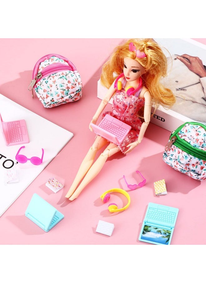 20 Pieces Doll Backpack Set Dollhouse School Accessories Doll Travel Supplies Include Mini Laptop Scene Simulation Backpack Bag With Zipper Mini Headsets Toy Sunglasses Book For 1/12 1/6 Scale - pzsku/Z1224EC92083E393CC969Z/45/_/1734347928/17f4195e-87d8-4f49-a499-7e85086b5cb1