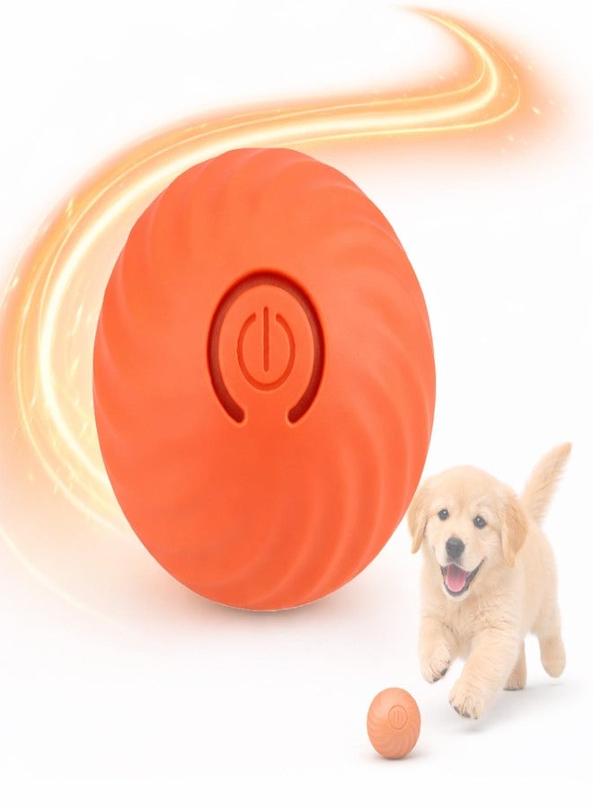 QUELIEN Interactive Dog & Cat Toy Ball, Automatic Moving Pet Toy for Small & Medium Dogs and Cats, USB-C Rechargeable Rolling Indoor Dog Toy for Boredom Relief - Image 1