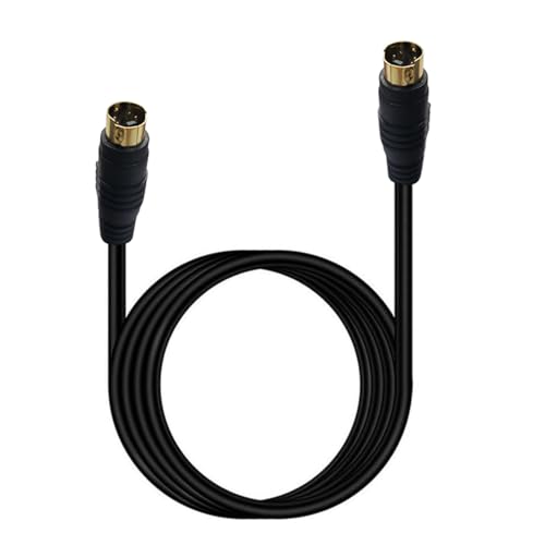 HTDYOO S Video Cable, S-Video Cable 4 Pin Connector Male to Male Gold Plated Compatible with DVD Player, Home Theater, DSS Receivers, VCRs, DVRs/PVRs - 3.28FT - Image 4