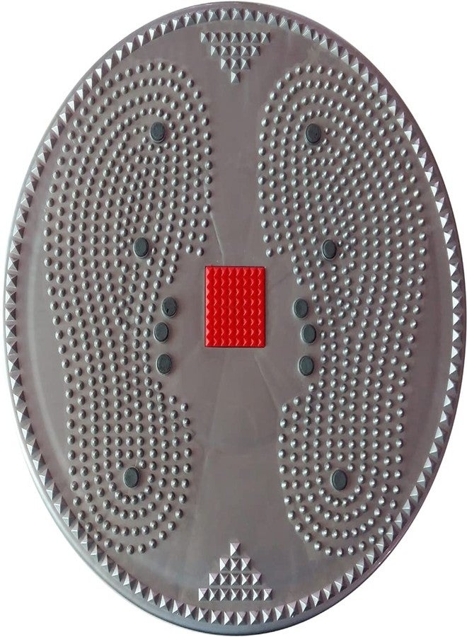 ACi Acupressure Twister - BIG DISC Useful for Figure Tone-up Weight Reduction, Pyramids and Tummy Twister for Men & Women (Color-Grey) - Image 1