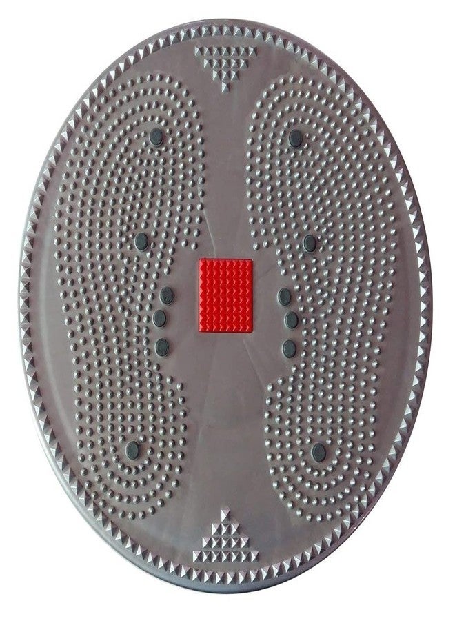 ACi Acupressure Twister - BIG DISC Useful for Figure Tone-up Weight Reduction, Pyramids and Tummy Twister for Men & Women (Color-Grey) - Image 3