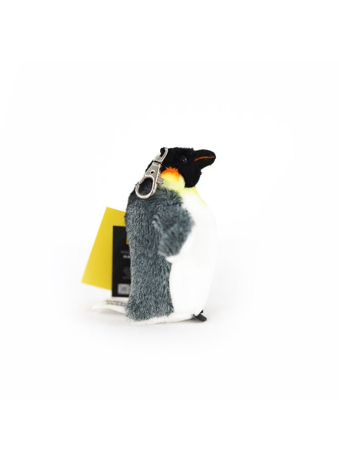 CubicFun National Geographic Clip Premium Penguin Plush Toy - 4-Inch - Image 2