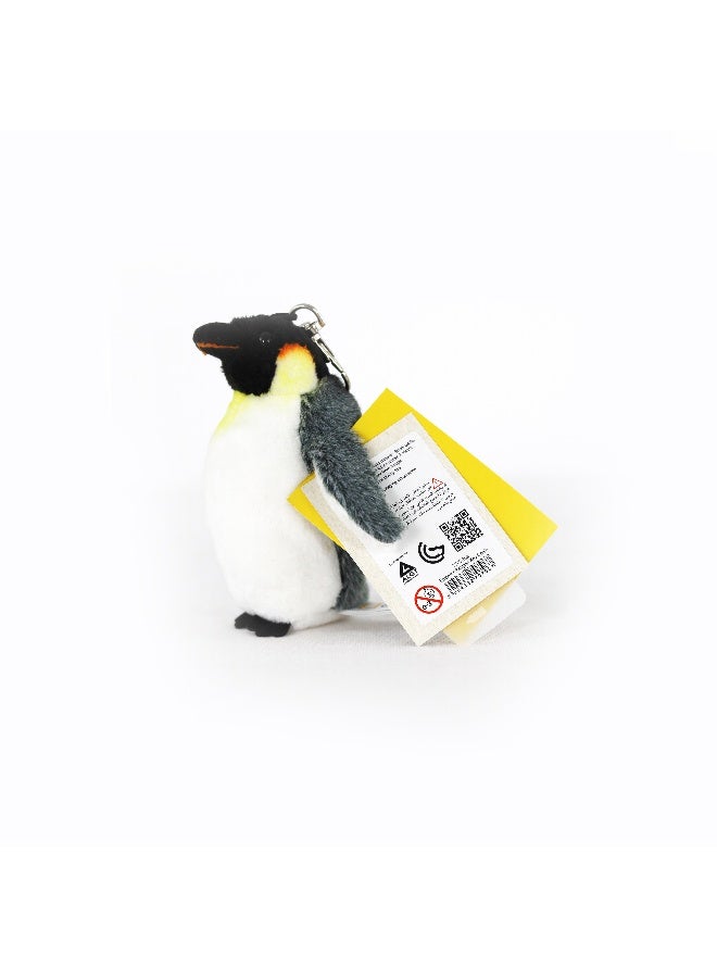 CubicFun National Geographic Clip Premium Penguin Plush Toy - 4-Inch - Image 4