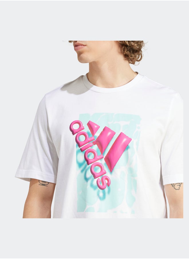 Adidas - Summer Fun Pool Graphic T-Shirt - Image 1