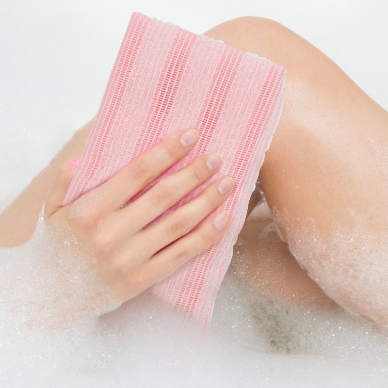 2pcs Shower Exfoliating Back Scrubbers Back Scrubber Towels Bath Wash Clothes - Image 1