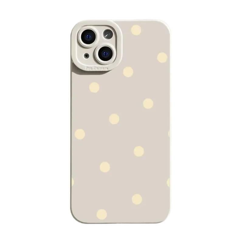 Protective Case | Red | TPU | Polka Dot | Drop Protection | Shockproof Cover for iPhone 16 / 16 Plus / 16 Pro / 16 Pro Max - Image 3