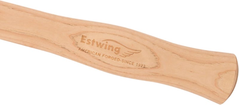 Estwing Bricklayer's/Mason's Hammer - 21 oz Masonry Tool for Forged Steel Head & Long Hickory Wood Handle - EW6-21BLL - Image 4