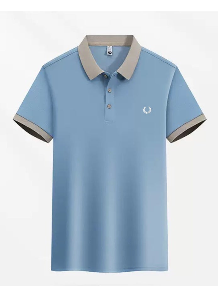 FRED PERRY short-sleeved Polo shirt with contrast lapels for men and women in summer casual couple tops. - Image 3