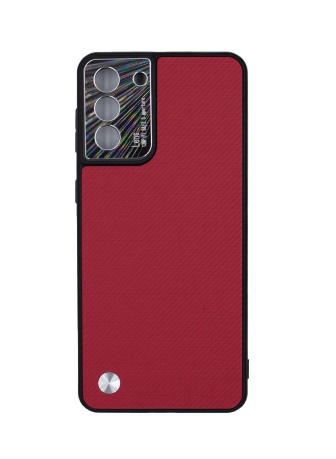My Choice Protective Soft Edge Case for Samsung Galaxy S21 Plus- Red/Black - Image 1