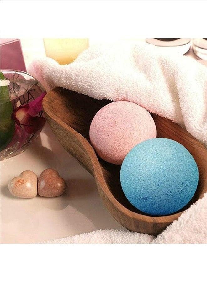 BLOOMING TIME 6-Piece Organic Bath Bomb Gift Set, Infused With Natural Essential Oils, Enjoy A Soothing Spa Experience, Carefully Handmade, Easy To Bubble And Charming Aroma - Image 3