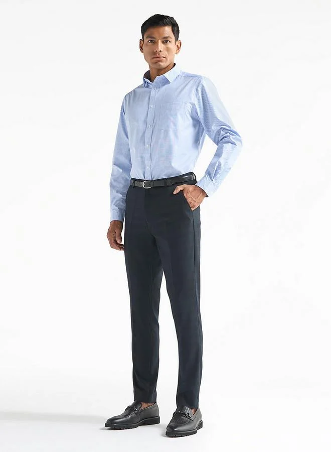 Splash FAV Regular Fit Checked Shirt with Chest Pocket