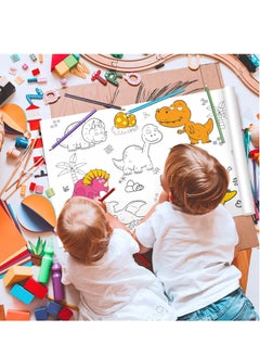 Generic Children's Drawing Roll, 12 Pieces DIY Color Filling Paper Early Educational toy,  Multipurpose Drawing Paper Roll for Toddlers, A perfect gift for boys and girls, develop your child's drawing talent  - Image 4