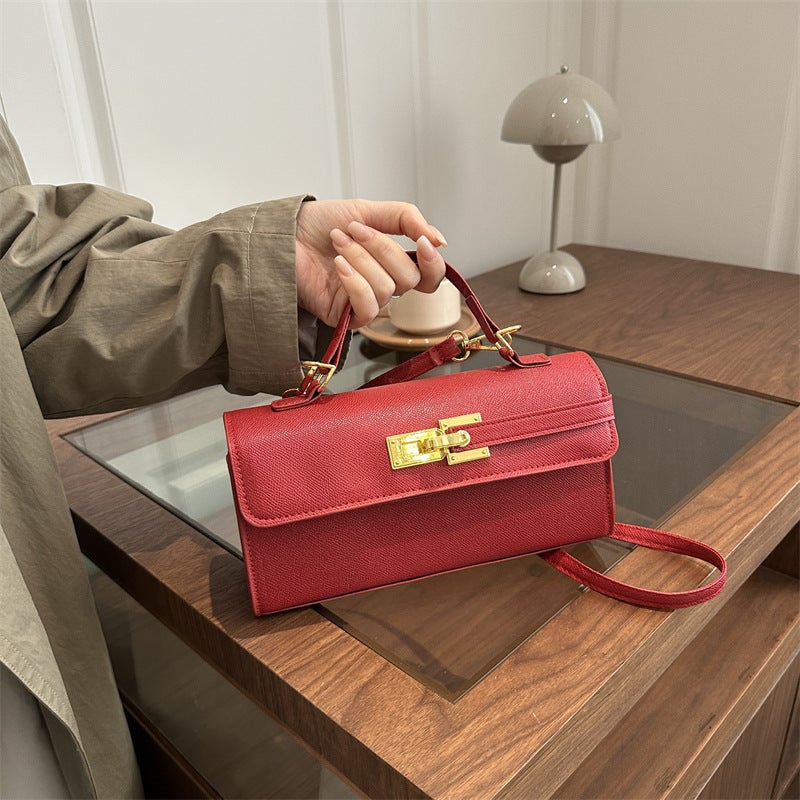 Women's PU Leather Small Square Crossbody Bag - Image 2