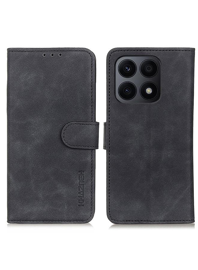 Green Tiger Case For Honor X8A KHAZNEH Retro Texture Flip Leather Phone Case - Image 2