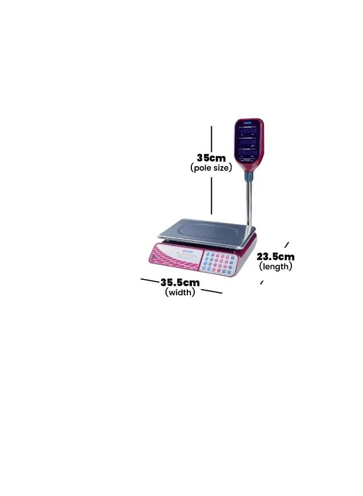 CAMRY Camry Brand Price Computing Digital Scale ACSJE11B (30kg) - Image 2